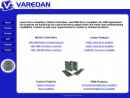 Website Snapshot of Varedan Technologies